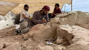 Streaming del Conicet "Expedición Cretácica" en Río Negro