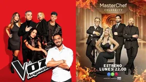 “La Voz Argentina” da paso al inicio de “MasterChef Celebrity”