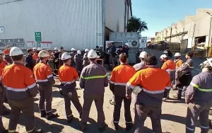 Nuevo cierre temporal de producción en la planta de Acindar en Villa Constitución afecta a 200 trabajadores y el gremio UOM está en alerta