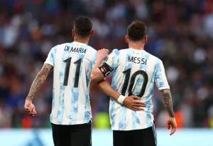 Messi y Di María saludaron a Rosario por sus 300 años