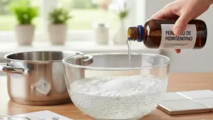 El truco casero con agua oxigenada y sal que revoluciona la limpieza del hogar