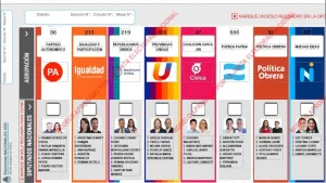 boleta unica santa fe diputados nacionales 2025