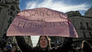 "Es una burla": el gobierno de Milei dio un aumento en Discapacidad pero sigue sin respetar la Ley de Emergencia