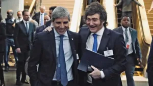 Milei celebró el auxilio de EE.UU. y reiteró que Caputo es “el mejor ministro de Economía de la historia"