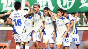 Cumplió lo pendiente y lo ganó: con gol de Di María, Central derrotó a Sarmiento y abrochó el boleto a la Libertadores 2026