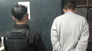 ladron detenido en la barranca del parana