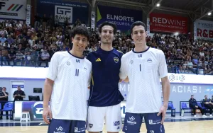 Los hermanos Caffaro y una noche histórica para la Liga Nacional