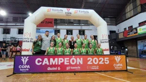Las pibas de Ben Hur le ganaron a Paganini Alumni en la final y se quedaron con la Copa Santa Fe U15