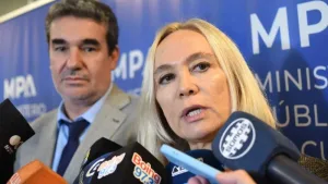 María Cecilia Vranicich y Matías Merlo