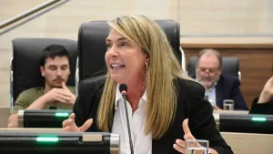 La presidenta del Concejo Municipal