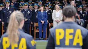 La ministra de Seguridad, Patricia Bullrich