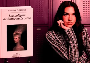 Dua Lipa lo hizo de nuevo: ahora recomendó un libro de Mariana Enríquez para leer en Halloween