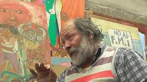 El artista plástico salteño Emilio Haro Galli vuelve a Rosario
