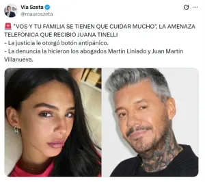 ¿Qué hay detrás de las amenazas de muerte a Juanita Tinelli, la hija modelo del popular conductor y productor Marcelo Tinelli?