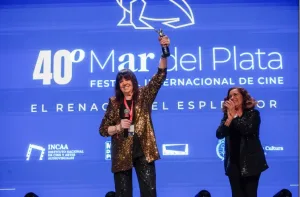 Marilina Ross le dedicó su premio a Cristina Kirchner: “Está cumpliendo una condena muy injusta”