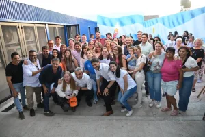 Provincia y municipio inauguraron el nuevo Punto Abre Norte en barrio Puente Negro