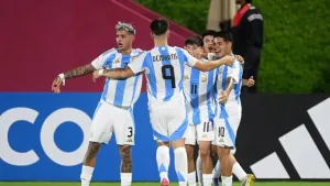 La Selección argentina le ganó 1-0 a Túnez y se clasificó a los 16avos de final del Mundial Sub 17