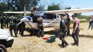 avioneta narco abandonada en Santa Fe