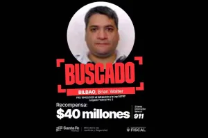 Cayó Brian Bilbao, uno de los narcos prófugos más buscados en Santa Fe