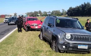Gentileza Cadena 3 choque en cadena autopista a Córdoba