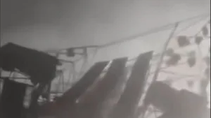 Fuerte temporal desplomó un escenario en San Nicolás y la fiesta de disfraces no se pudo hacer