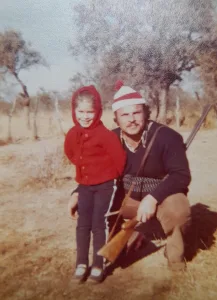 Gabriela y su padre Chiche