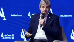 El ministro de Economía, Luis Caputo