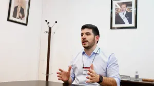 El presidente de la Unión Cívica Radical (UCR), Leonel Chiarella