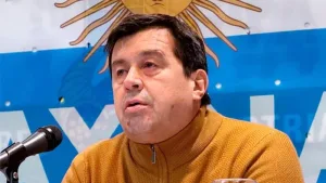 Sergio Escalante, secretario general del Sindicato de la Alimentación