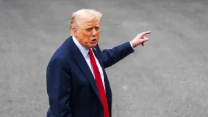 El presidente de Estados Unidos, Donald Trump