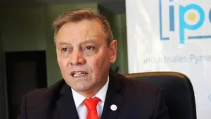 Vicente Lourenzo, vocero de la Confederación Argentina de la Mediana Empresa (CAME)