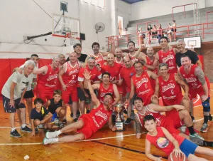 Diablos se consagró campeón en el Maxi Básquet rosarino