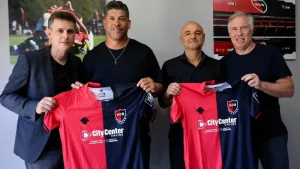 Dupla Orsi-Gómez presentados como DT de Newell's.