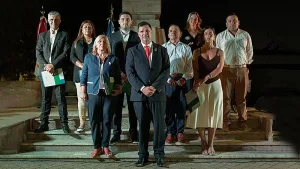 Escalante juró por su segundo mandato como intendente de Roldán 