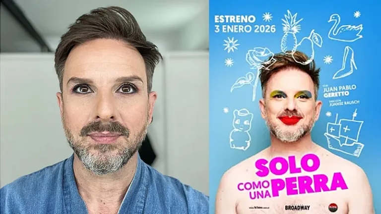 Juan Pablo Geretto-regresa a los escenarios locales con una relectura de su clásico Solo como una perra