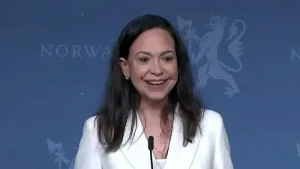 María Corina Machado: “Se necesita coraje para luchar por la libertad"