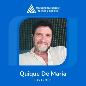 Triste despedida: a los 62 años, murió el actor y comunicador rosarino Enrique Roberto “Quique” De María