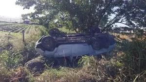 Recibió un mate de su mujer mientras manejaba hacia la Costa, volcó y murió
