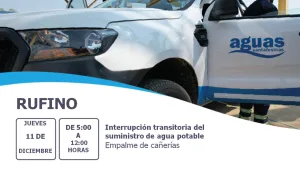 Rufino: Estaremos trabajando en la ciudad