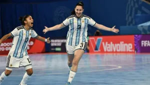 Seleccion argentina femenina de futsal en el Mundial