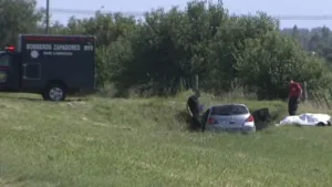 Tragedia en la Ruta A012: un muerto tras el despiste de un auto