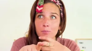 Polémica en redes: Juana Repetto se defendió por dejar a sus hijos en la pileta cuando llovía