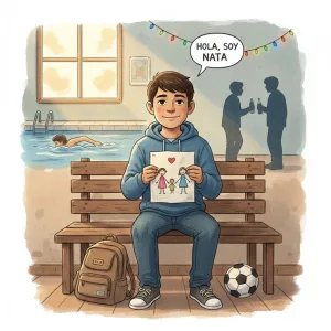 Adoptar es dar amor: Nata espera una mamá y un papá