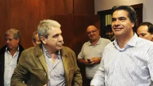 Aníbal Fernández y Jorge Capitanich