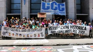 movilización frente a Tribunales en Rosario