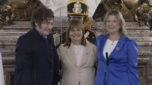 Ceremonia en Casa Rosada: juró Monteoliva y la presencia del embajador de EE.UU. marcó el acto