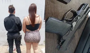 Operativo en un boliche: una mujer llevaba una pistola oculta en la cartera