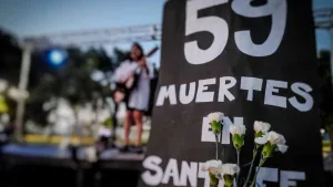 Familiares de víctimas del fentanilo mostraron todo su dolor y pidieron justicia en una marcha en Villa Gobernador Gálvez