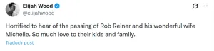 Famosos de Hollywood conmocionados por la muerte truculenta del cineasta Rob Reiner y su esposa: los mensajes