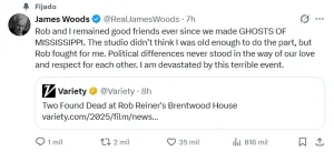 Famosos de Hollywood conmocionados por la muerte truculenta del cineasta Rob Reiner y su esposa: los mensajes